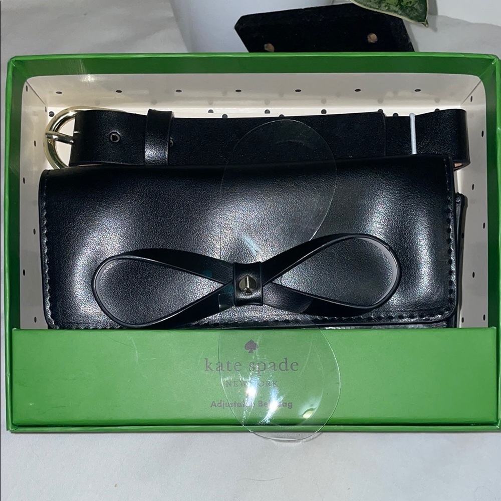 Kate Spade Black Belt Bag